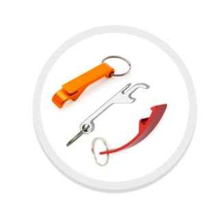 Chaveiro Abridor de Garrafa Personalizado