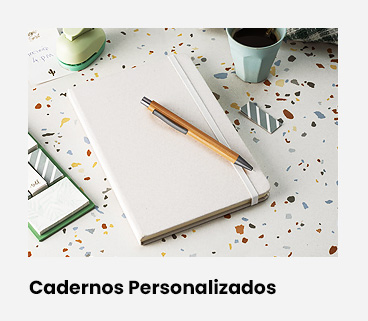 Cadernos Personalizados com Logo da Empresa para Brindes