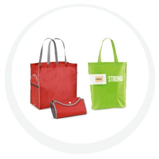 Sacolas Dobráveis Personalizadas