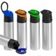Garrafa Térmica Inox Com Alça e Tampa Colorida