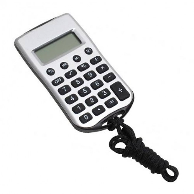 Calculadora Personalizada com Cordão 11