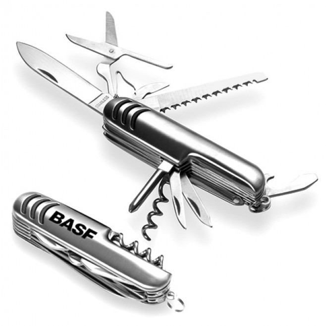 Canivete de Metal com Várias Funções Personalizado 
