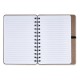 Caderneta Kraft B6 com Porta Caneta Personalizada
