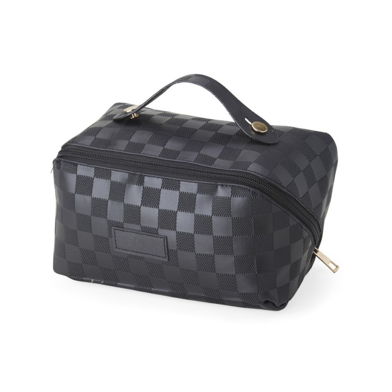 Necessaire de Couro Sintético Personalizada Para Brindes