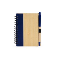 Caderno Ecológico Capa em Casca de Bambu Personalizado
