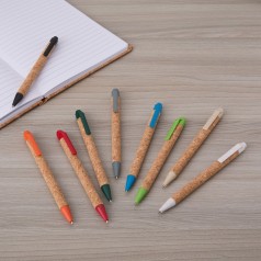 Caneta Ecológica Personalizada de Cortiça