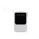 Power Bank 10.000mAh com Lanterna e Multissaídas Personalizado Power Bank 10.000mAh com Lanterna e Multissaídas Personalizado