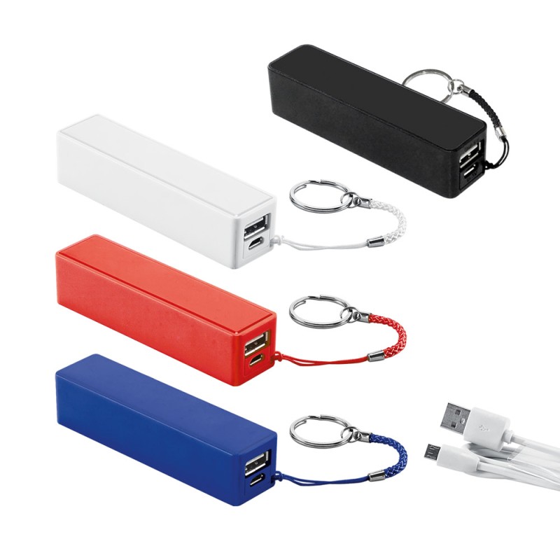 Power Bank 1.600 mAh Personalizado para Brindes