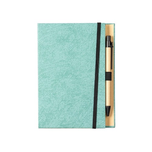 Bloco de Anotações com Autoadesivos e Caneta Promocional