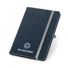 Caderno Capa Dura Jeans Personalizado