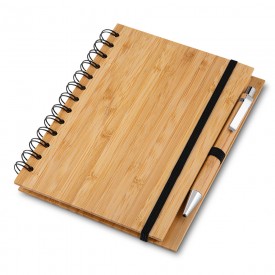 Caderno Com Caneta Em Bambu Personalizado