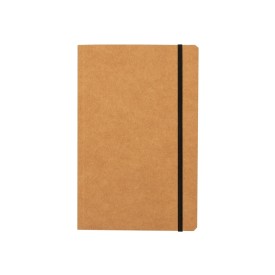 Caderno Ecológico Kraft Com Folhas Quadriculadas Personalizado