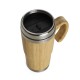 Caneca em Bambu e Inox 500ml Personalizada