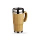 Caneca em Bambu e Inox 500ml Personalizada