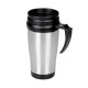 Caneca Inox 400 ml Com Parte Interna em PVC