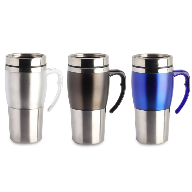 Caneca em Aço Inox 400ml Personalizada