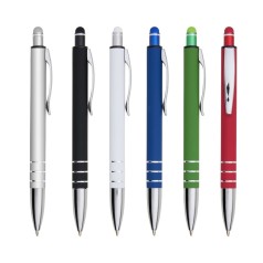 Caneta Metal Touch com Acabamento Emborrachado Personalizada