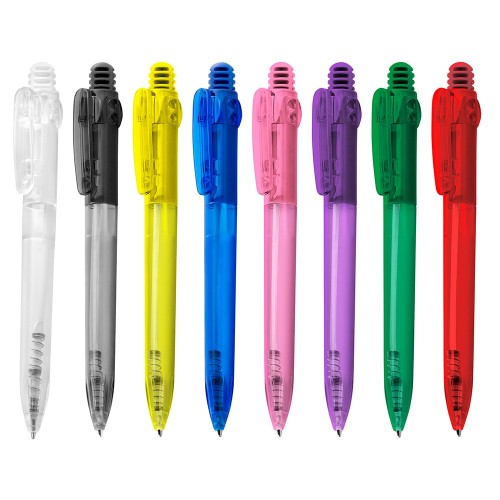 Caneta Plástica em Várias Cores Personalizada