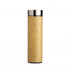 Garrafa Bambu Térmica 500ml com Infusor Promocional