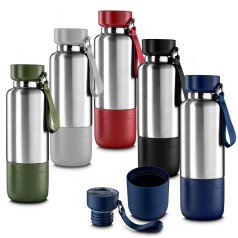 Garrafa Térmica Inox 500ml Personalizada Com Logotipo para Brindes