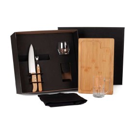 Kit Churrasco 6 Peças Personalizado Com Logo da Empresa