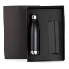 Kit Garrafa E Caderneta Personalizado 
