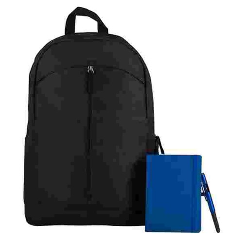 Kit Mochila Caderneta e Caneta Personalizado