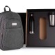 Kit Mochila Com Garrafa E Caneca Personalizado