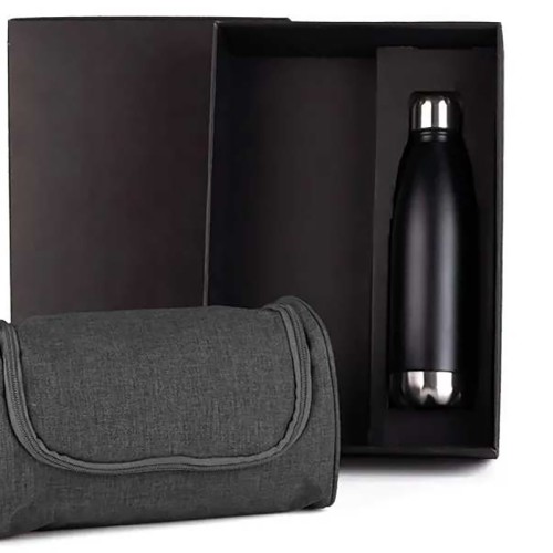 Kit Necessaire e Garrafa Personalizado Para Brindes 
