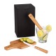 Kit Para Caipirinha Em Bambu Ibiza Personalizado 