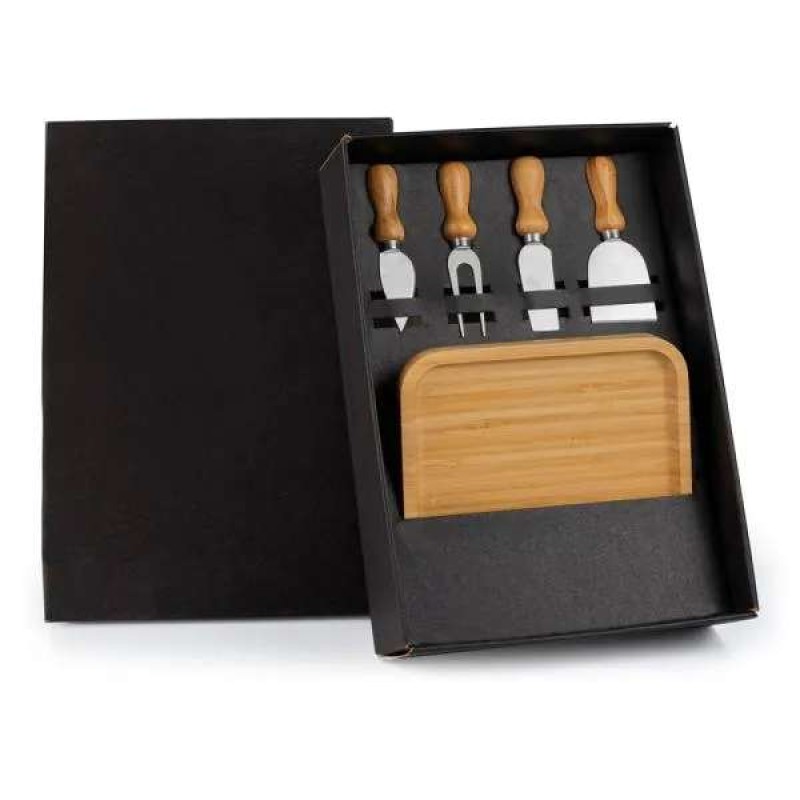 Kit para Petisco/Queijo 5 Pçs Personalizado