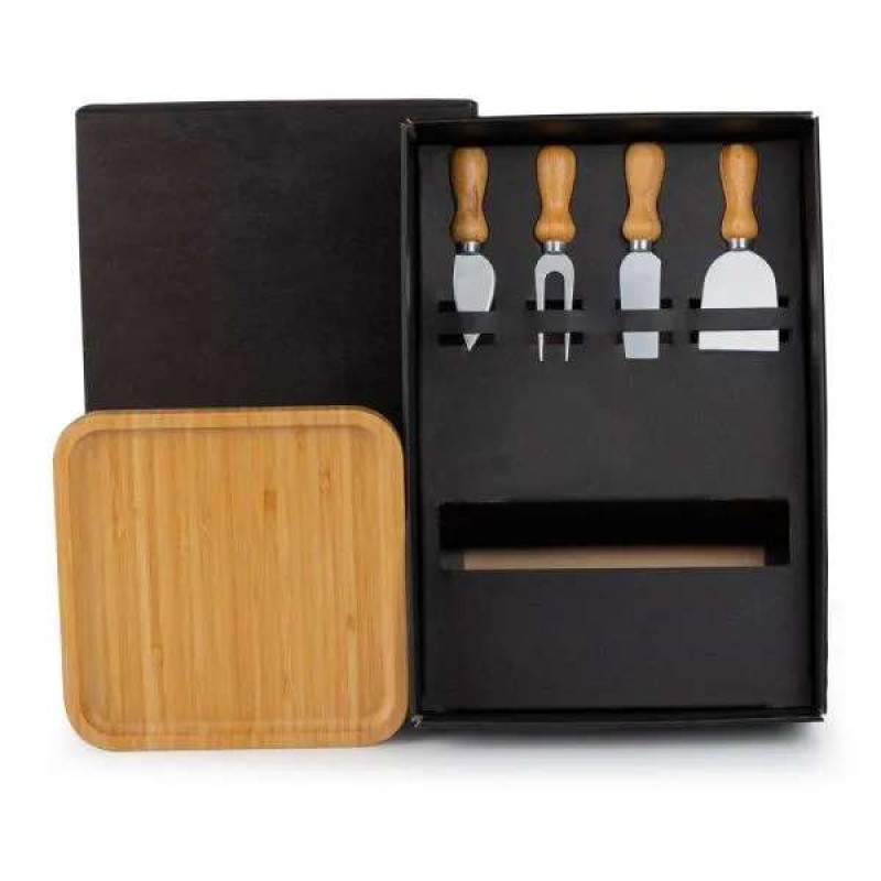 Kit para Petisco/Queijo 5 Pçs Personalizado