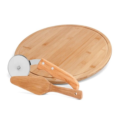 Conjunto de Acessórios Para Pizza Personalizado Para Brindes