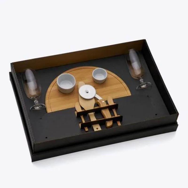 Kit Pizza e Cerveja 9 peças Personalizado 