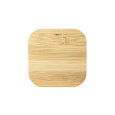 Kit Porta Copos Bambu com 6 Peças Personalizado