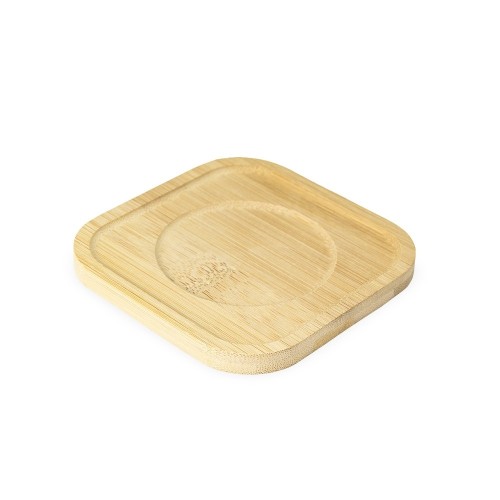 Kit Porta Copos Bambu com 6 Peças Personalizado