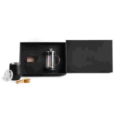 Kit Prensa Francesa e Copo Térmico 2 Peças Personalizado