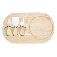 Kit Queijo 4 Peças Personalizado com Logo