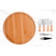 Kit Para Queijo e Vinho 7 Peças Personalizado