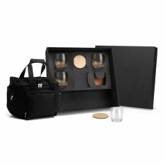 Kit Whisky com Bolsa Térmica 9 Peças Personalizado 