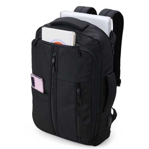 Mochila Executiva de Nylon 21 Litros Personalizada Com Logo Para Empresas