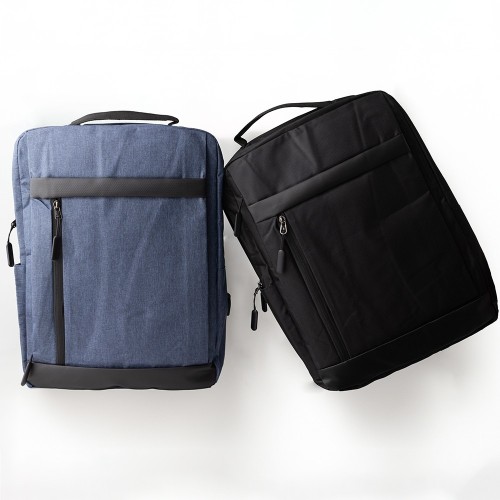 Mochila Notebook de Nylon USB 21l Personalizada