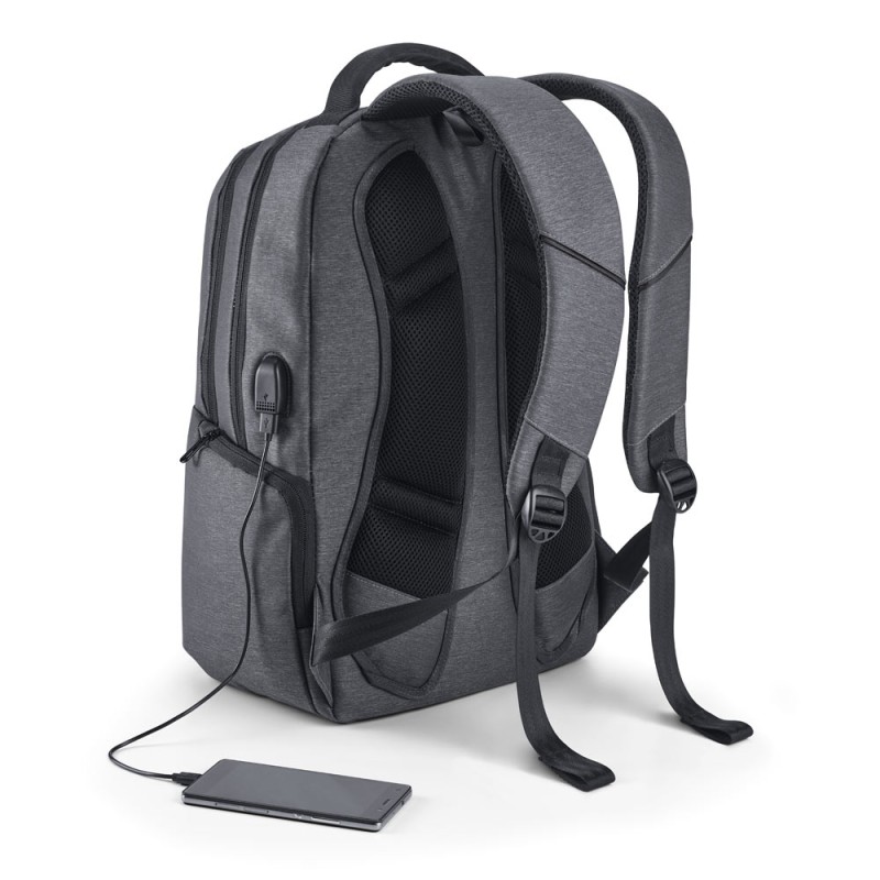 Mochila Notebook Com USB Personalizada Para Clientes