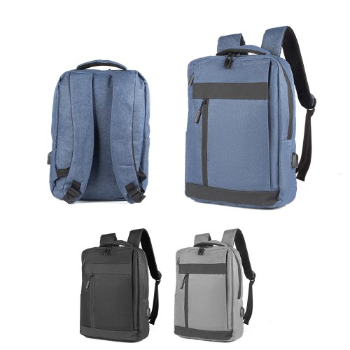 Mochila Para Notebook Com Conector USB Personalizada 