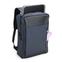 Mochila PU Impermeável Antifurto Personalizada