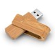 Pen Drive Bambu Com Logomarca Personalizado 