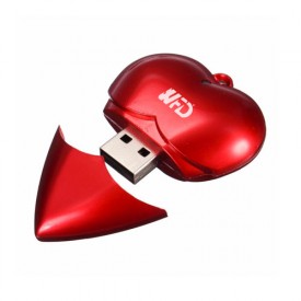 Pen Drive Coração Personalizado