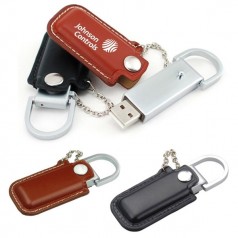 Pen Drive de Couro 16GB Personalizado