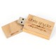 Pen Drive de Madeira Personalizado 4GB