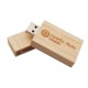 Pen Drive de Madeira Personalizado 4GB